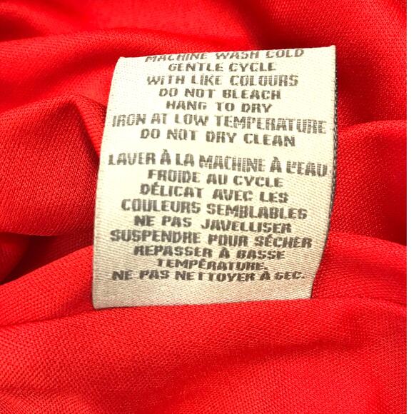 Charlie Paige Women's Red Halter Mini Dress Size Large - Picture 8 of 12